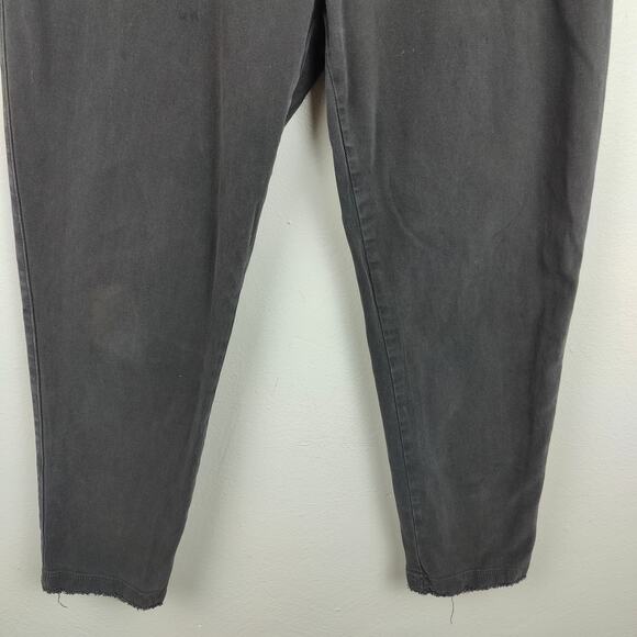 Standard‎ James Perse Pants Womens 2 Medium Black Cotton Blend Tapered Lounge - Picture 3 of 10